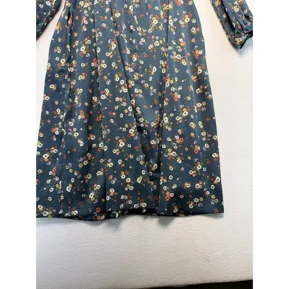 Sweet Salt Cottagecore Prairie Floral Midi Dress Boho Romantic Pockets Women 14 - Picture 13 of 16